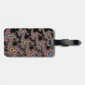 カラー走 – フラクタルアート ラゲッジタグ (裏面横)