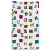 カラー迷路 スモールペーパーバッグ (裏面)