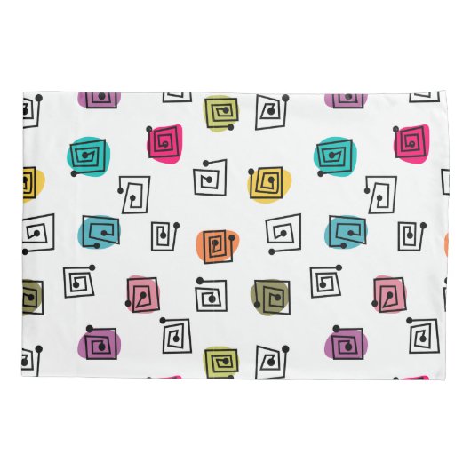 カラー迷路 枕カバー (裏面)