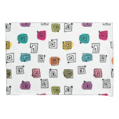 カラー迷路 枕カバー (正面)