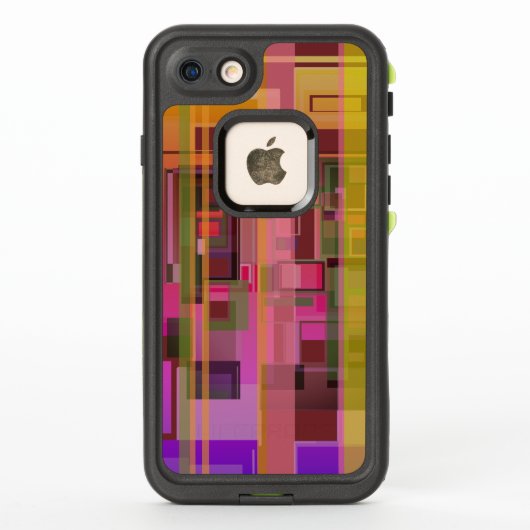 カラー迷路 LifeProof iPhoneケース (裏面)