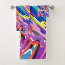 カラー遊抽象芸術プリント