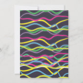 カラー電気招待状 招待状 (裏面)