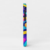 カラー電流：色相の動的な流鮮やかれ Case-Mate iPhoneケース (裏面/左)