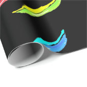 カラー風のラッピング紙 ラッピングペーパー (ロールコーナー)