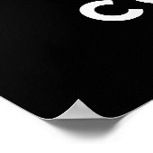 カラー飛んでいるウイおもしろいングスプンダークBG ポスター (角)