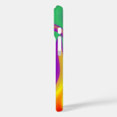 カラー魔法抽象芸術3Dレインボワート Case-Mate iPhoneケース (裏面 / 左)