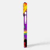 カラー魔法抽象芸術3Dレインボワート Case-Mate iPhoneケース (裏面 / 左)