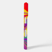 カラー魔法抽象芸術3Dレインボワート Case-Mate iPhoneケース (裏面 / 右)