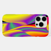 カラー魔法抽象芸術3Dレインボワート Case-Mate iPhoneケース (裏面 (横))