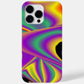 カラー魔法抽象芸術3Dレインボワート Case-Mate iPhoneケース (裏面)