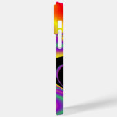 カラー魔法抽象芸術3Dレインボワート Case-Mate iPhoneケース (裏面 / 左)