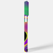 カラー魔法抽象芸術3Dレインボワート Case-Mate iPhoneケース (裏面 / 右)