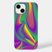 カラー魔法抽象芸術3Dレインボワート Case-Mate iPhoneケース (裏面)