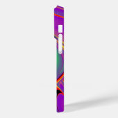 カラー魔法抽象芸術3Dレインボワート Case-Mate iPhoneケース (裏面 / 左)