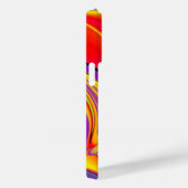 カラー魔法抽象芸術3Dレインボワート Case-Mate iPhoneケース (裏面 / 右)