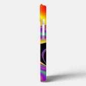 カラー魔法抽象芸術3Dレインボワート Case-Mate iPhoneケース (裏面 / 左)