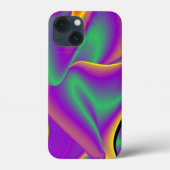 カラー魔法抽象芸術3Dレインボワート Case-Mate iPhoneケース (裏面)