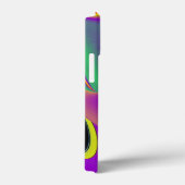 カラー魔法抽象芸術3Dレインボワート Case-Mate iPhoneケース (裏面 / 右)