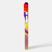 カラー魔法抽象芸術3Dレインボワート Case-Mate iPhoneケース (裏面 / 左)