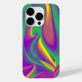 カラー魔法抽象芸術3Dレインボワート Case-Mate iPhoneケース (裏面)