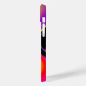 カラー魔法抽象芸術3Dレインボワート Case-Mate iPhoneケース (裏面 / 左)