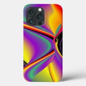 カラー魔法抽象芸術3Dレインボワート Case-Mate iPhoneケース (裏面)