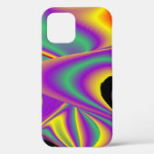 カラー魔法抽象芸術3Dレインボワート Case-Mate iPhoneケース (裏面)