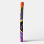 カラー魔法抽象芸術3Dレインボワート Case-Mate iPhoneケース (裏面 / 左)