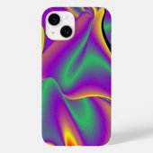 カラー魔法抽象芸術3Dレインボワート Case-Mate iPhoneケース (裏面)