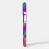 カラー魔法抽象芸術3Dレインボワート Case-Mate iPhoneケース (裏面 / 左)