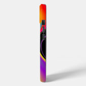 カラー魔法抽象芸術3Dレインボワート Case-Mate iPhoneケース (裏面 / 左)