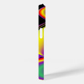 カラー魔法抽象芸術3Dレインボワート Case-Mate iPhoneケース (裏面 / 右)