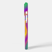 カラー魔法抽象芸術3Dレインボワート Case-Mate iPhoneケース (裏面 / 左)