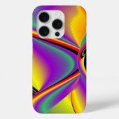 カラー魔法抽象芸術3Dレインボワート Case-Mate iPhoneケース (裏面)