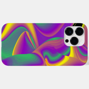 カラー魔法抽象芸術3Dレインボワート Case-Mate iPhone 14 PRO MAXケース