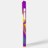 カラー魔法抽象芸術3Dレインボワート Case-Mate iPhoneケース (裏面 / 左)