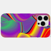 カラー魔法抽象芸術3Dレインボワート Case-Mate iPhoneケース (裏面 (横))