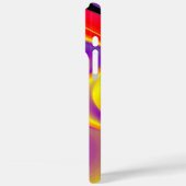 カラー魔法抽象芸術3Dレインボワート Case-Mate iPhoneケース (裏面 / 左)