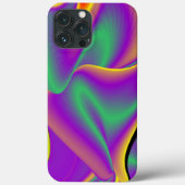カラー魔法抽象芸術3Dレインボワート Case-Mate iPhoneケース (裏面)