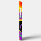 カラー魔法抽象芸術3Dレインボワート Case-Mate iPhoneケース (裏面 / 左)