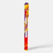 カラー魔法抽象芸術3Dレインボワート Case-Mate iPhoneケース (裏面 / 右)