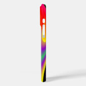 カラー魔法抽象芸術3Dレインボワート Case-Mate iPhoneケース (裏面 / 左)