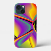カラー魔法抽象芸術3Dレインボワート Case-Mate iPhoneケース (裏面)