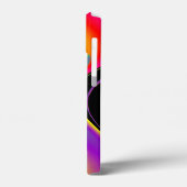 カラー魔法抽象芸術3Dレインボワート Case-Mate iPhoneケース (裏面 / 左)