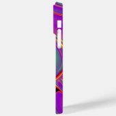 カラー魔法抽象芸術3Dレインボワート Case-Mate iPhoneケース (裏面 / 左)