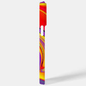 カラー魔法抽象芸術3Dレインボワート Case-Mate iPhoneケース (裏面 / 右)