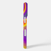 カラー魔法抽象芸術3Dレインボワート Case-Mate iPhoneケース (裏面 / 右)