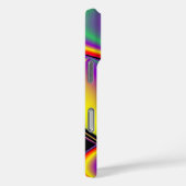 カラー魔法抽象芸術3Dレインボワート Case-Mate iPhoneケース (裏面 / 右)
