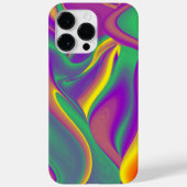 カラー魔法抽象芸術3Dレインボワート Case-Mate iPhoneケース (裏面)